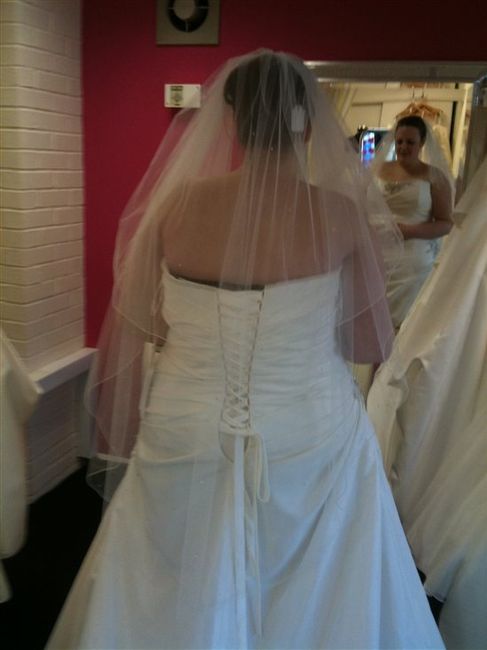 Finally pics of me in my dress! *FLASH*