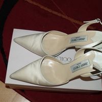 Gorgeous Ivory Jimmy Choos Size 6.5