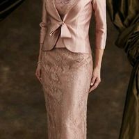 Re: Mother of the bride trouser suit/long dress