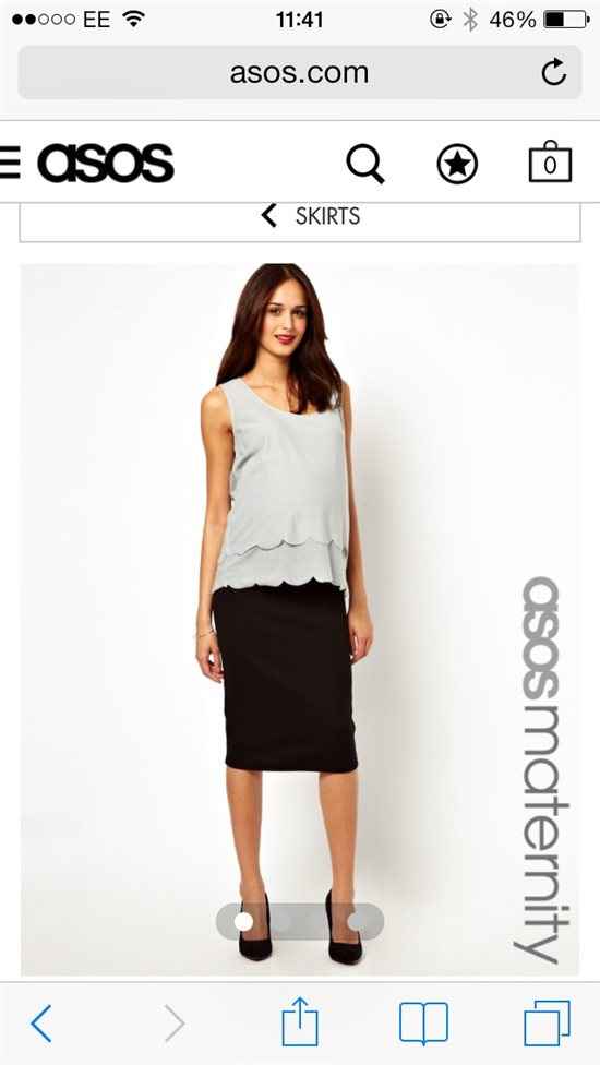 Funeral clothes help (BT flash of maternity skirt - front on view though!)