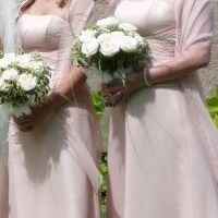 Re: Dusky Pink long bridesmaid dress