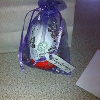 table plan and favours *BIG FLASH*