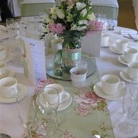 Re: Dusky pink and green wedding colours