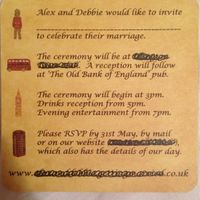 Re: London themed invites