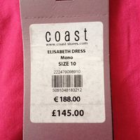 Coast Elisabeth dress size 10..perfect for BM, MOB or Guest