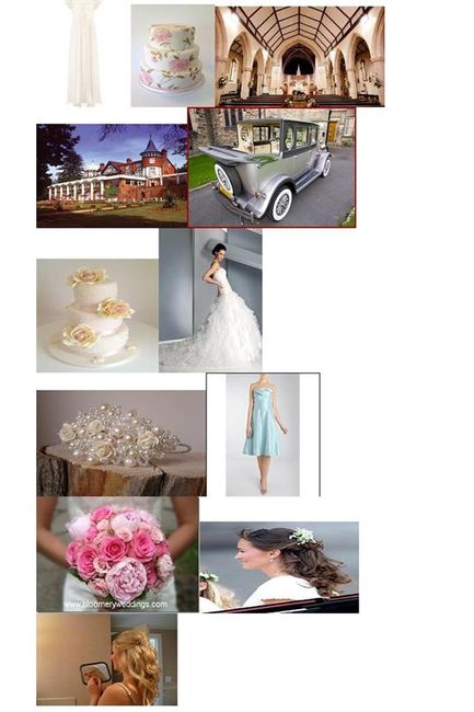 Re: **FLASH**Moodboards - let's get an idea of each others' weddings