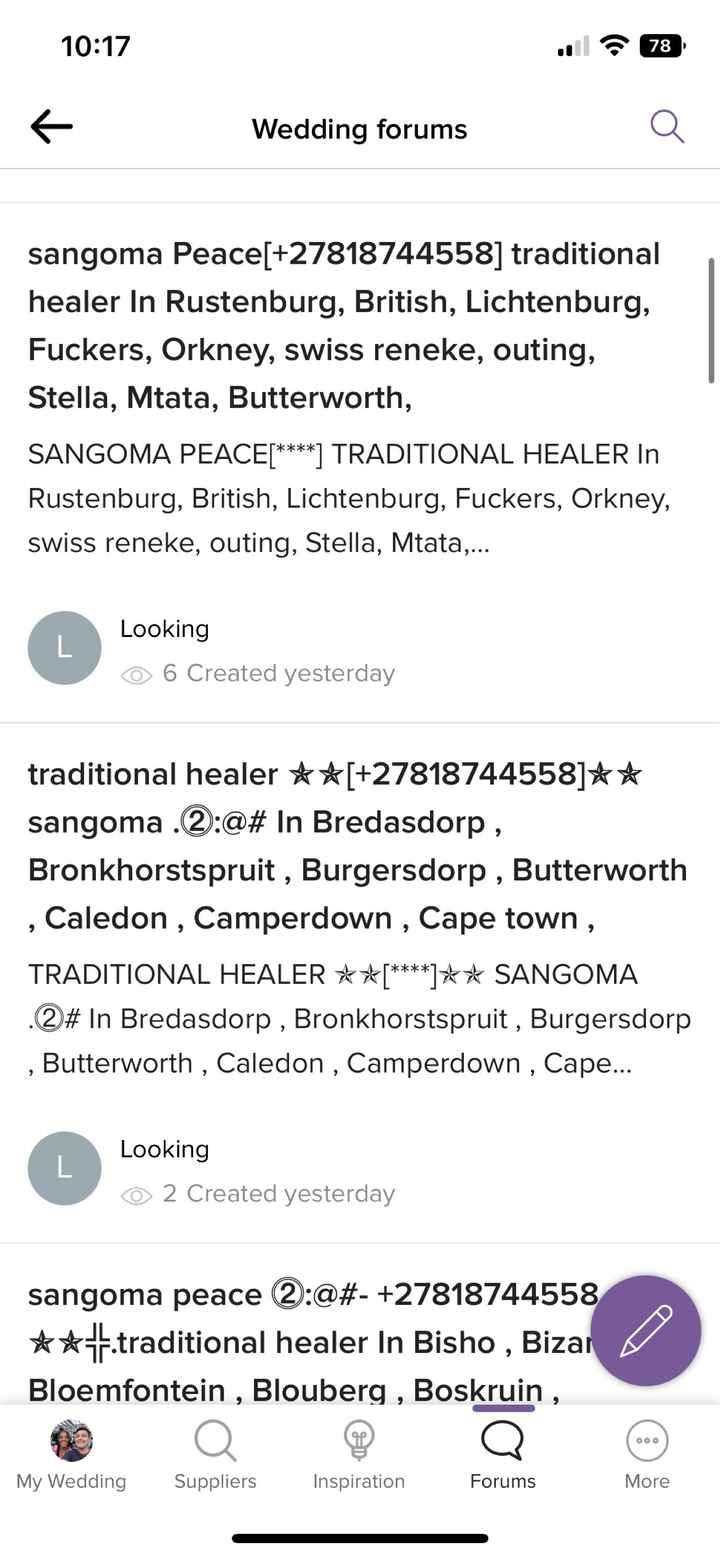 Spam posts!!! - 1