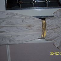 Ivory & Gold bridesmaid dress for sale