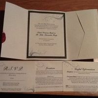 Re: Flash your DIY wedding invitations!