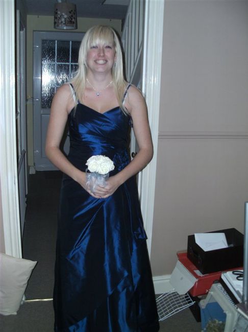 Re: Please flash me your bridemaid dresses