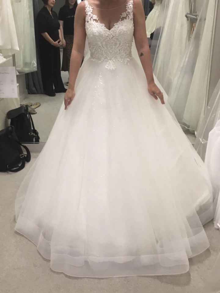 Brand new Mariah Wed2b wedding dress size 8 - 2