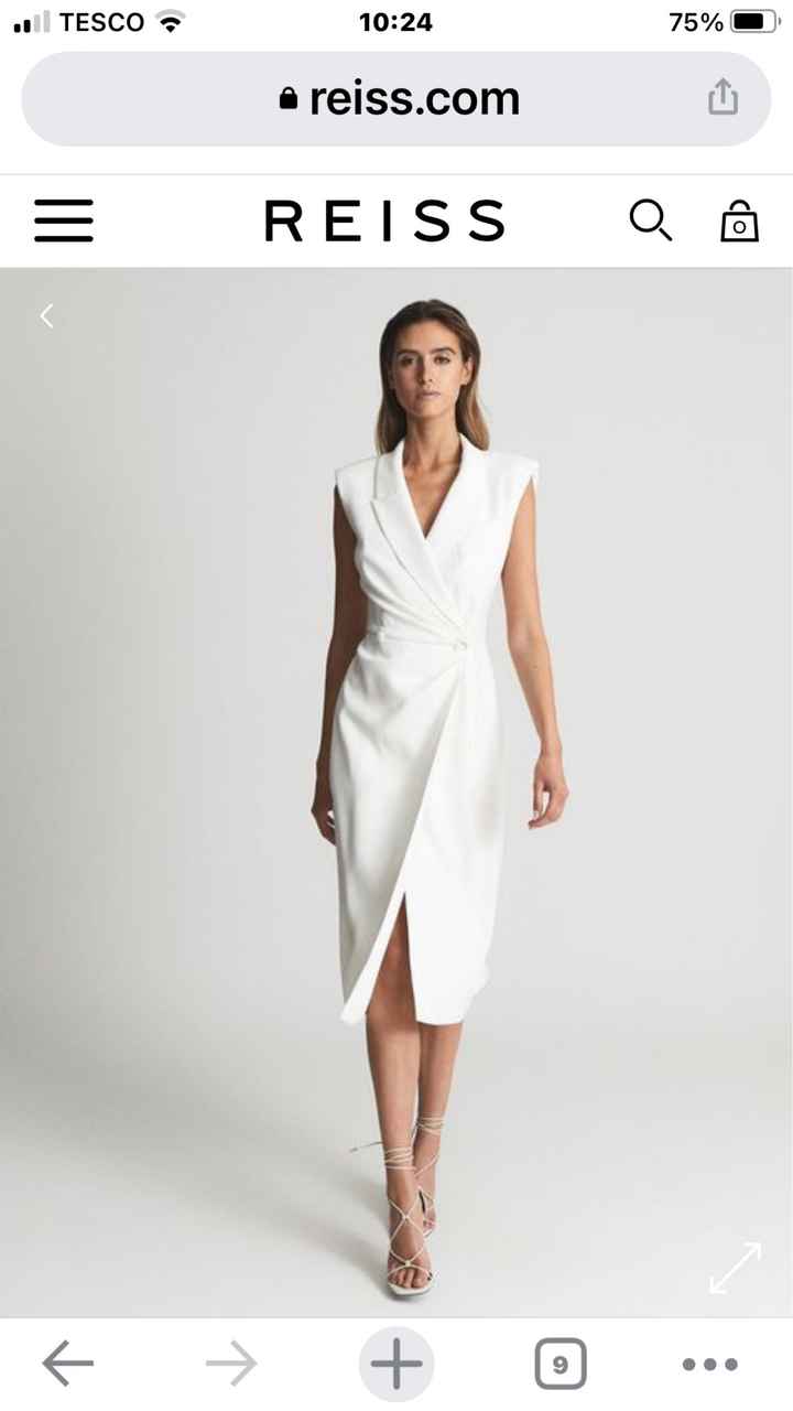 Help to accessorise tuxedo dress - 1