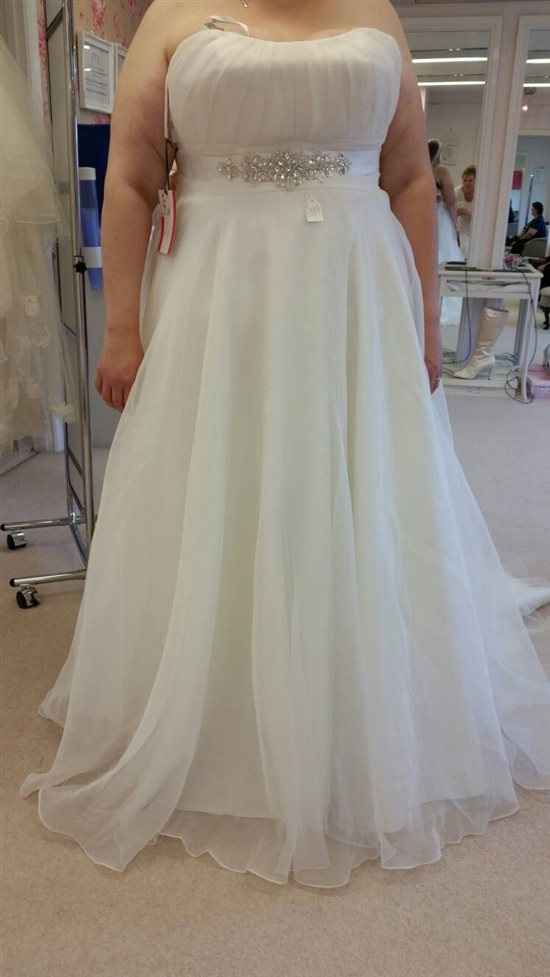 I bought my dress