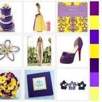 Re: Wedding colours? ..... Purple & ........?