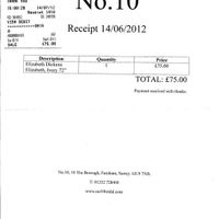 Never Worn - Elizabeth Dickens Fingetip 72 - Paid £75 - For Sale £45