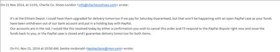 Advice needed on supplier commuication