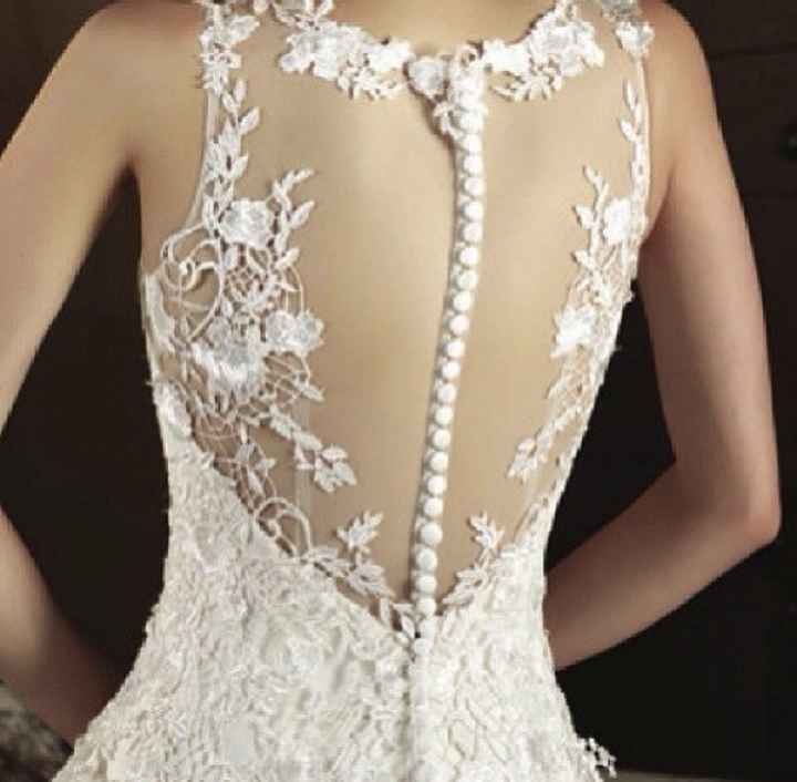 Designer Wedding dress for sale - 2