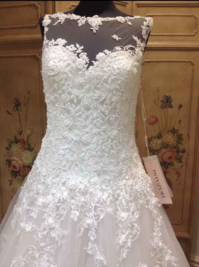 Designer Wedding dress for sale - 8