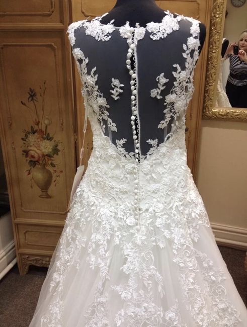 Designer Wedding dress for sale - 7