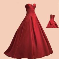 Red Wedding Dress/ Prom dress