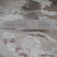 ALFRED ANGELO BOLERO 1741 IVORY EMBROIDERED LACE AND SEQUINS SIZE 8-10