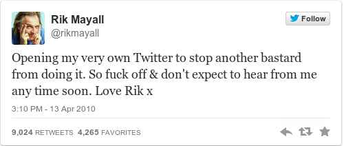 Re: Rik Mayall