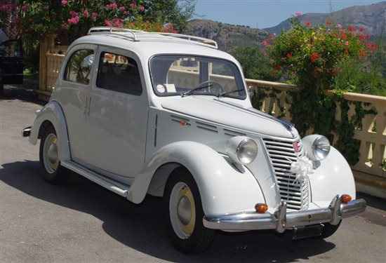 Re: Vintage 1940 fiat wedding car??