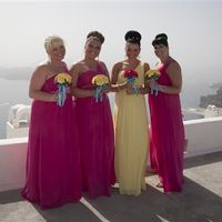 Back from my amazing Santorini wedding!!... :) Loved it! (Falshes) xx