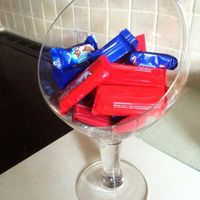 Candy buffet glasses