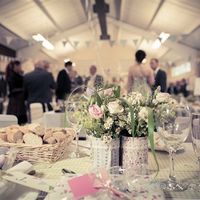 Re: Those who had / are going to have DIY jam jar centre pieces......