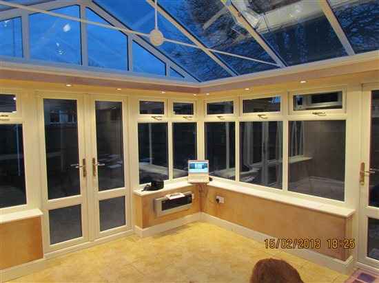 Re: Here comes the conservatory/orangery hybrid...exciting!