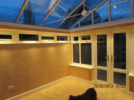 Re: Here comes the conservatory/orangery hybrid...exciting!