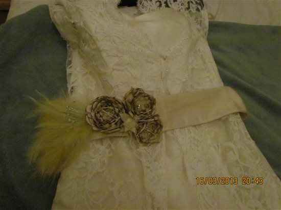 Re: Bridal sash ideas - flash me!