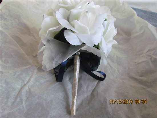 Maggie Sottero wedding sash belt, monsoon dress & jacket, ear rings, dessy bm dress, rainbow shoes a