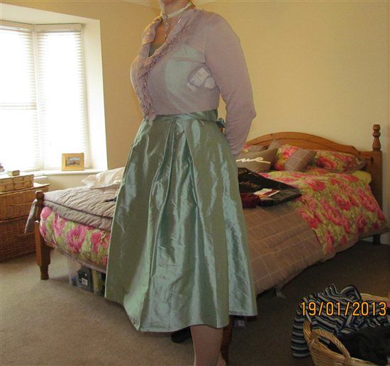 Dessy Dress Palm Green