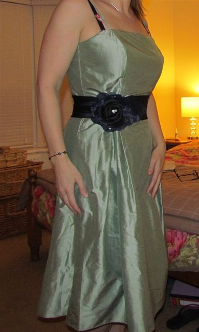 Dessy Dress Palm Green