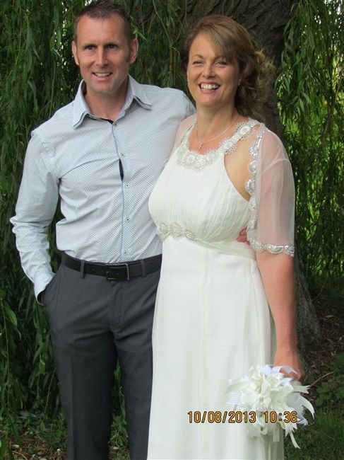 Size 14 Monsoon Wedding Dress and Shrug