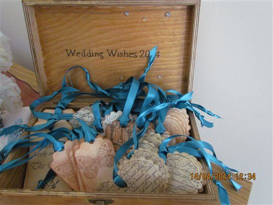 Wish tree tag box