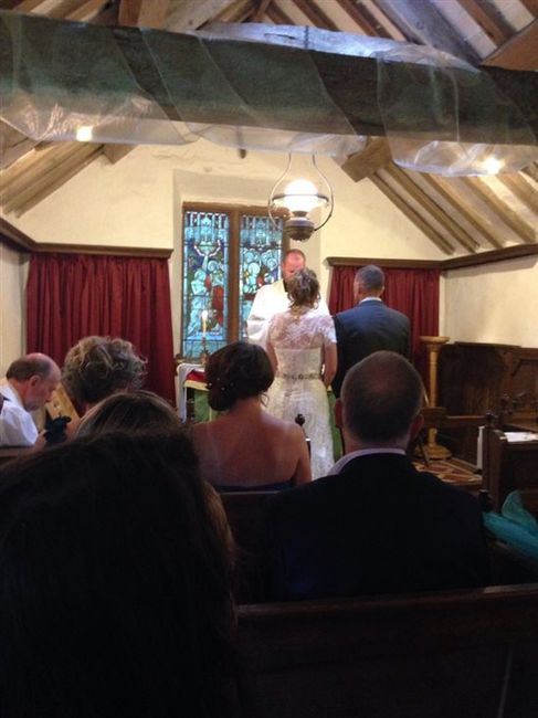 Re: The 2 part wedding and the subsequent report.