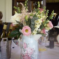 Re: Vintage Shabby Chic & Country style table Centrepieces
