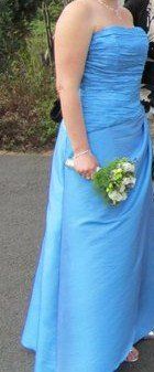 Brand new blue bridesmaid dress for sale!