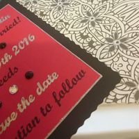 Homemade Save The Dates!