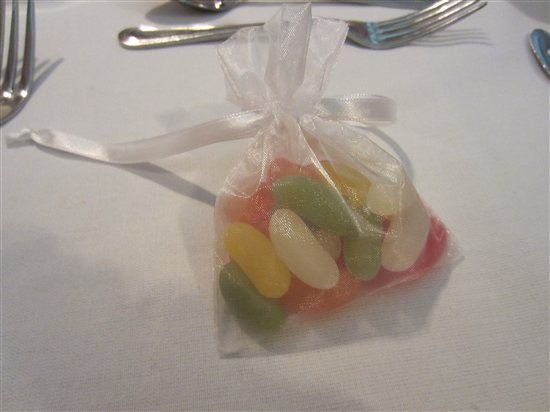 White Organza Favour Bags For Sale