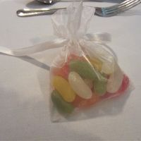 White Organza Favour Bags For Sale