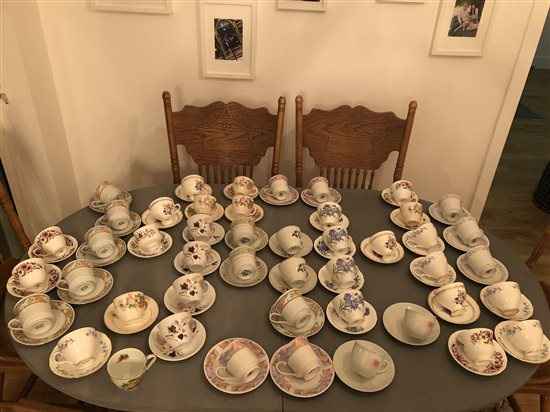 Tea Cups and Saucers - Vintage 