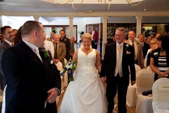 Size18-20 Ronald Joyce Wedding Dress - with straps! £750 ovno