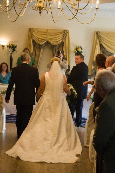 Size18-20 Ronald Joyce Wedding Dress - with straps! £750 ovno