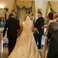 Size18-20 Ronald Joyce Wedding Dress - with straps! £750 ovno