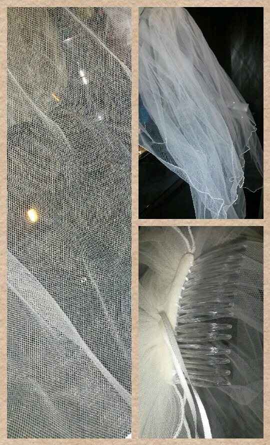 Re: Wanted-  ivory shoulder length veil & bolero & purple or silver post box & guest book