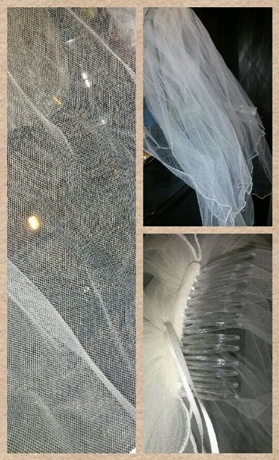 Re: Wanted-  ivory shoulder length veil & bolero & purple or silver post box & guest book